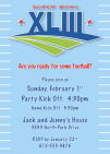 Super Bowl XLIII invitation