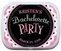 Personalized Bachelorette Party Mint Tins and Candy Tins, Bachelorette Party Candy, Mints,  Favors