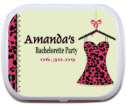 Personalized Bachelorette Party Mint Tins and Candy Tins, Bachelorette Party Candy, Mints,  Favors