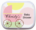 Personalized Baby Shower Mint Tins and Candy Tins, Baby Shower Candy, Mints, Baby Shower Favors