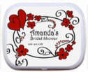 Personalized Bridal Shower Mint Tins and Candy Tins, Bridal Shower Candy, Mints,  Favors
