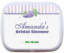 Personalized Bridal Shower Mint Tins and Candy Tins, Bridal Shower Candy, Mints,  Favors