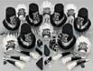 Tuxedo Night For 50, New Year's Party Kit, Hats, Noisemakers, Streamers, Tiaras   