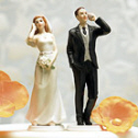 Comical Wedding Cake Toppers