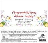 Personalized Graduation Candy Bar Wrapper